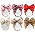 Baby Turban Newborn Turbans for Baby Girls Head Wraps Bow Hats for Newborns Baby Beanie Hats Headraps