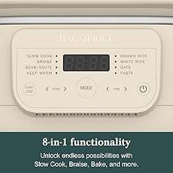 4 Quart Programmable Slow Cooker with Flexible Easy