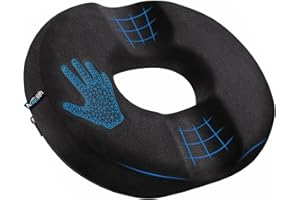 Donut Pillow, Donut Cushion for Tailbone Pain Relief and Hemorrhoids, Donut Seat Cushion for Coccyx, Sciatica, Surgery and Po