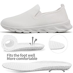 GDEKLO Tennis Shoes Women Running Walking Gym Slip