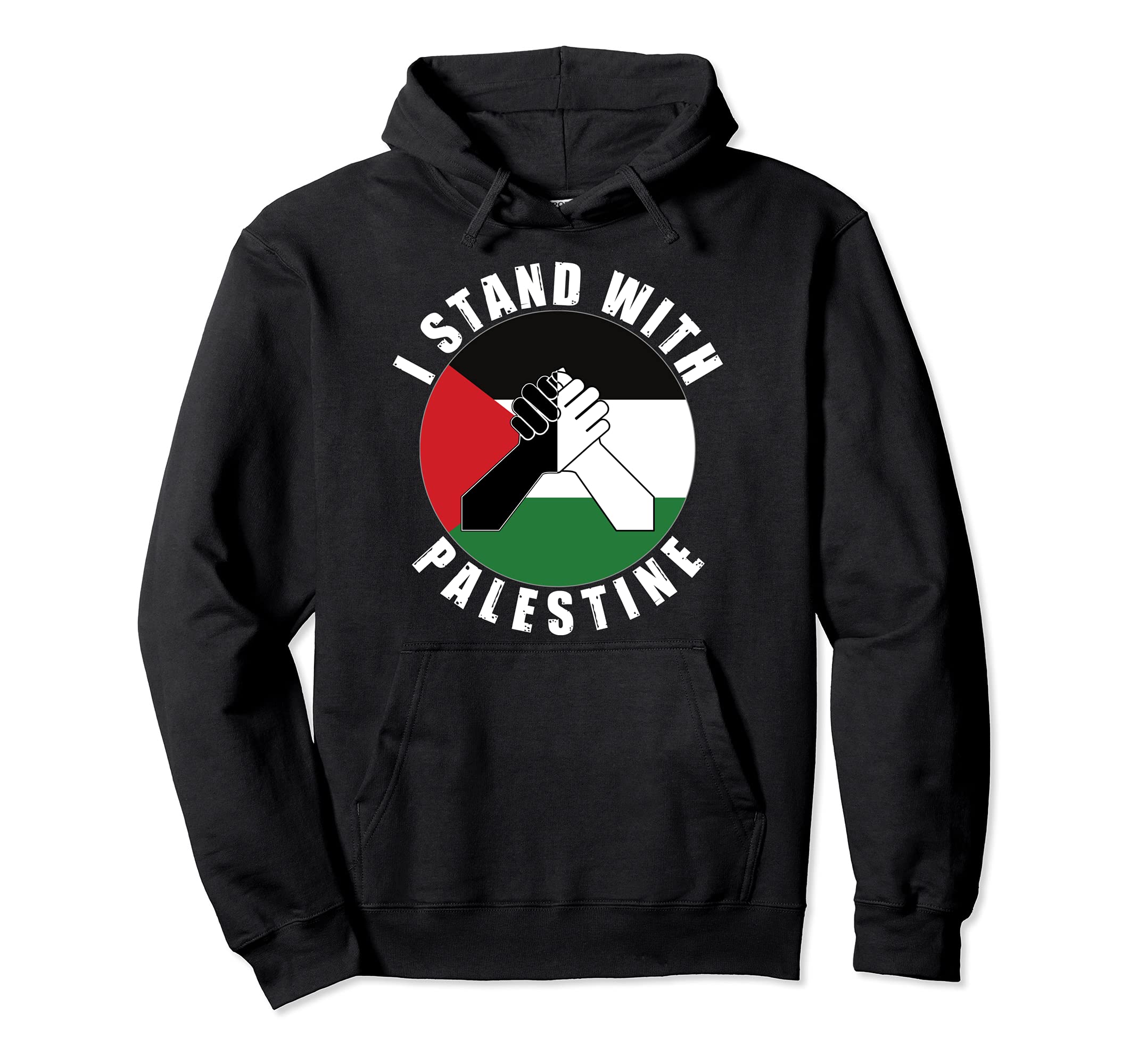 Stand With Palestine Free Palestine United Supporters Flag Pullover Hoodie