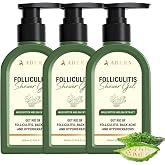 ABERA High-Performance Folliculitis BHA Shower Gel with Wild Bitter Melon Extract &amp; Tea Tree Oil, Acne Body Wash, Reduce Back Acne &amp; KP, Healthy Skin for Men &amp; Women, 3 Pack (10.14 Oz per Item)