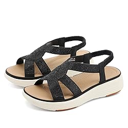 UBFEN Womens Platform Sandals Comfortable