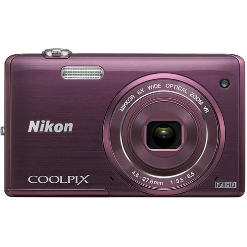 Nikon COOLPIX S5200 Wi-Fi CMOS Digital Camera with 6x Zoom Lens