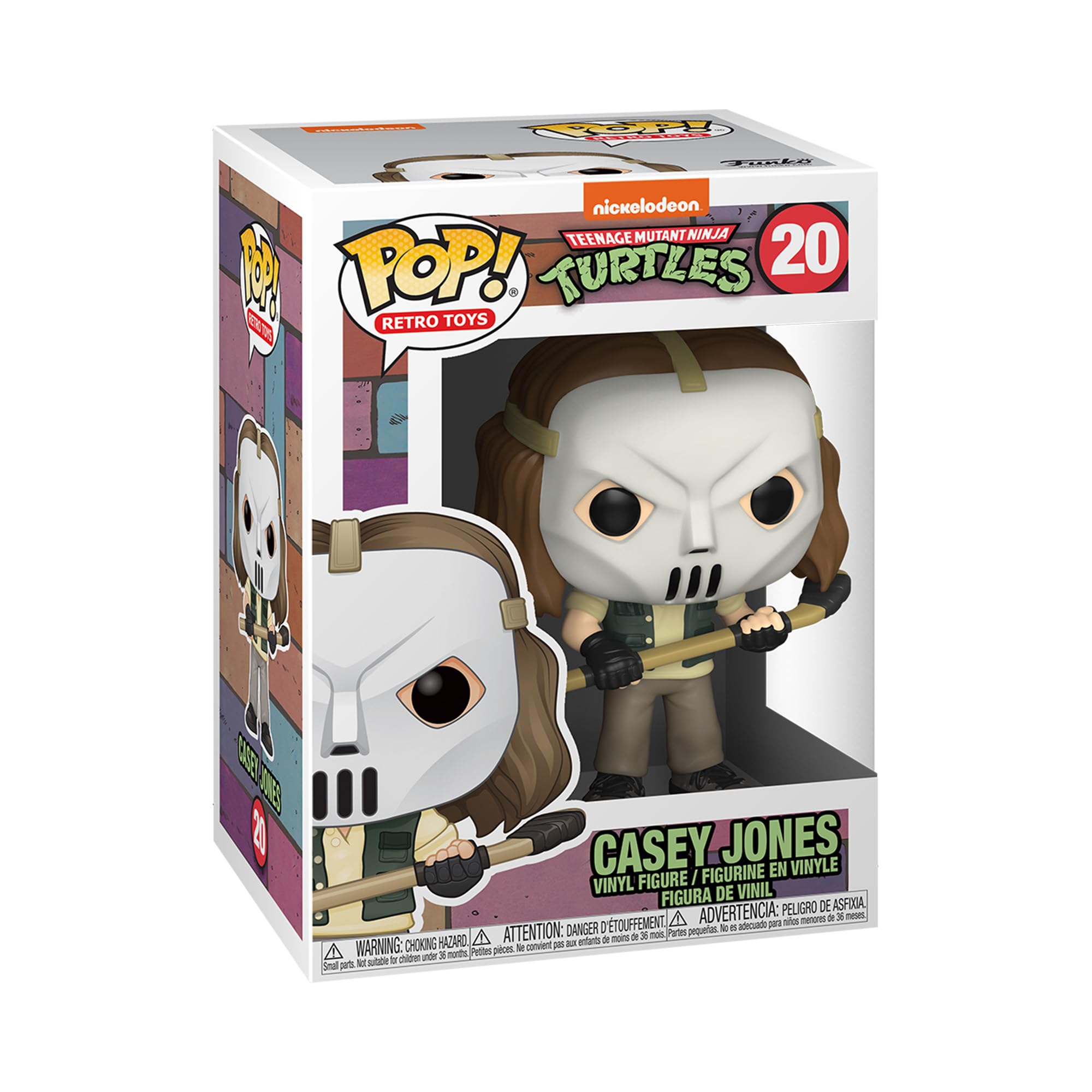 Funko Pop! Vinyl 1990-Casey Jones Teenage Mutant Ninja Turtles - Collectable Vinyl Figure - Gift Idea - Official Merchandise - Toys for Kids & Adults - Movies Fans - Model Figure for Collectors