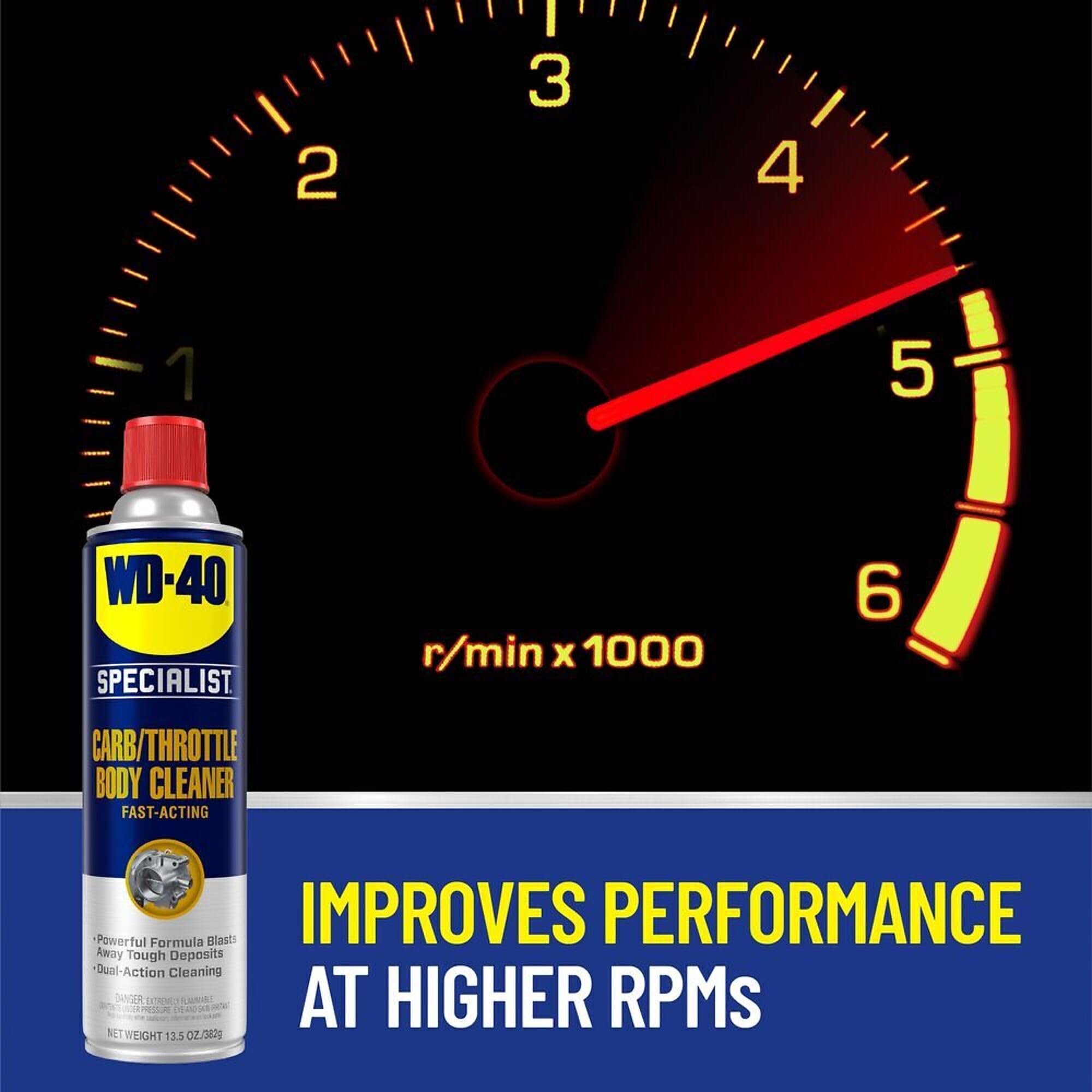 WD-40 Specialist Carb/Throttle Body & Parts Cleaner, 13.5 OZ