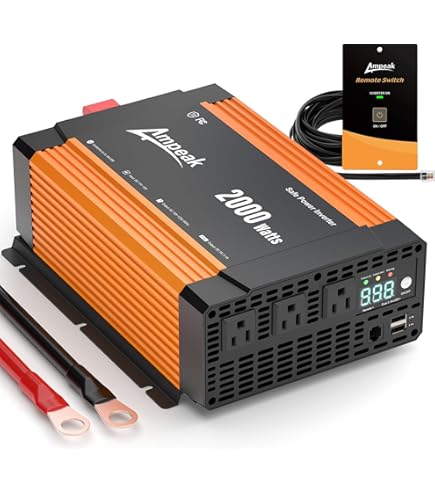 Inverter 2500 Watt MKLIHFD - Da 12V A 110V/120V Per Auto E Camper - Foto 1