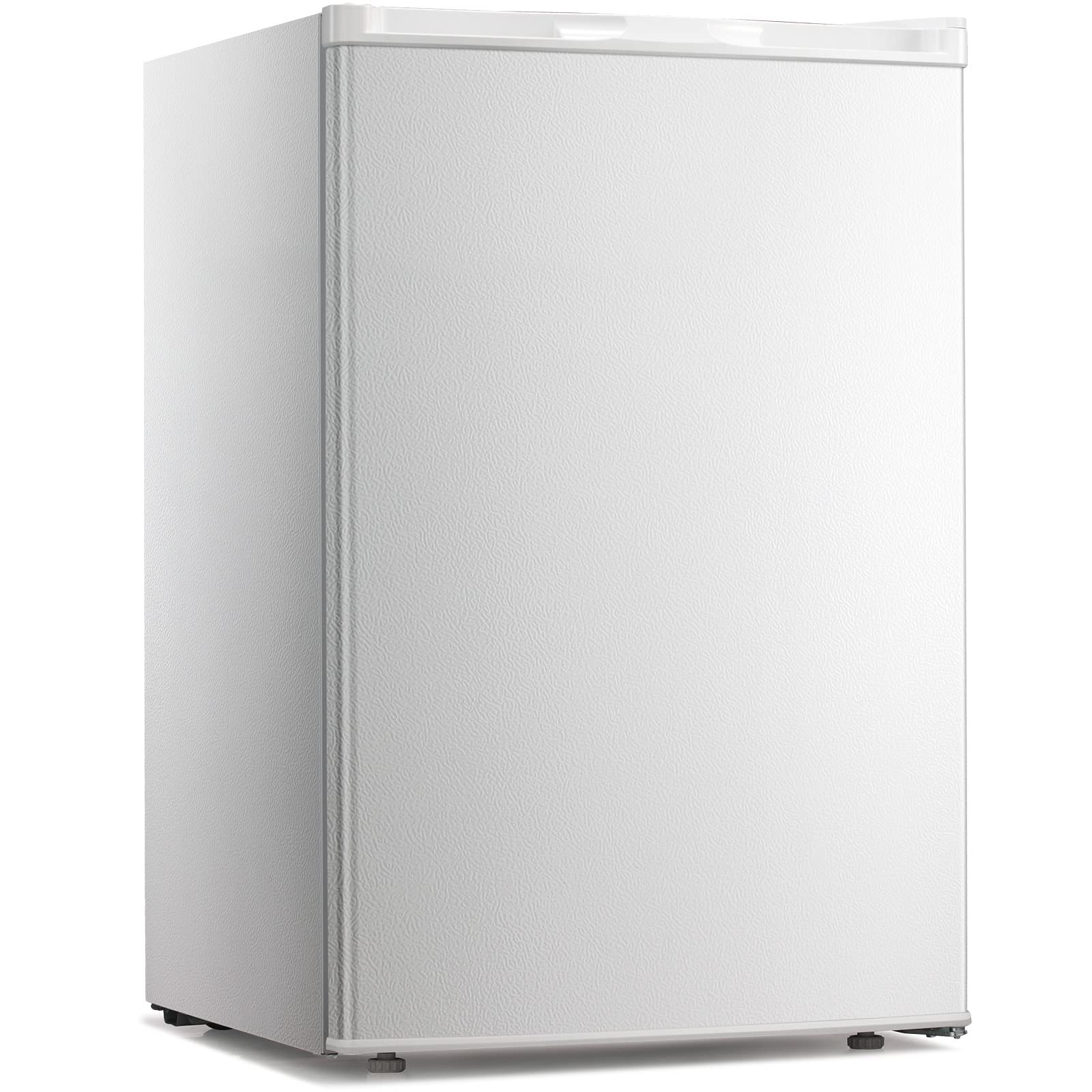 Photo 1 of Kismile Upright Freezer,3.0 Cu.ft Mini Freezer with Reversible Single Door,Removable Shelves,Small Freezer with Adjustable Thermostat for Home/Kitchen/Office (White)