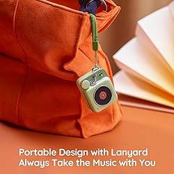 Muzen Mini Bluetooth Speaker, Button Small Cute