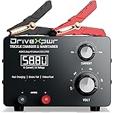 Adjustable Battery Charger 12V 24V 36V 48V,12A Automatic Battery Maintainer,Battery Desulfator Maintainer for Lead-Acid LiFePO4 Lithium,Suit Automotive Golf Cart Truck Motorcycle Lawn Mower(X20)