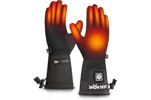 Heated Glove Liners,Electric Rechargeable Battery Heating Liners for Men Women,Camping Hiking Ski Mitten Gloves Hand Warmer