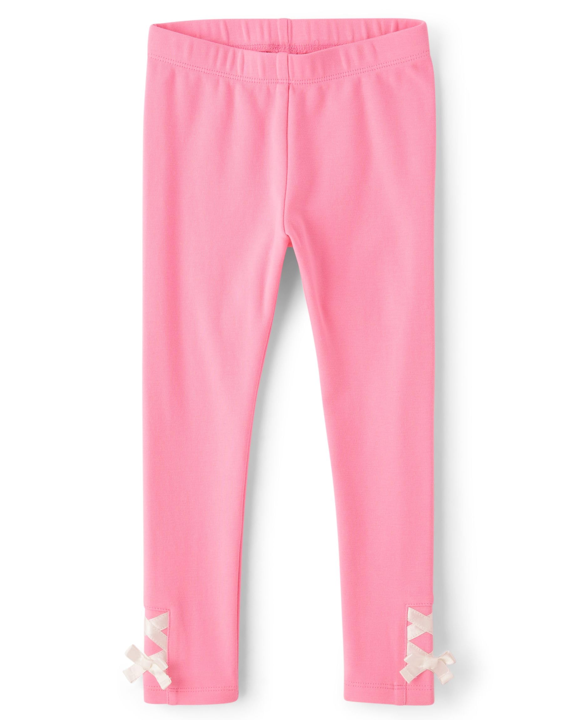 Gymboree,Girls,and Toddler Leggings,Bright Pink,10