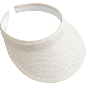 Xicagup Sun Visor Hat for Women Men Clip On Outdoor Sports Cap | Adjustable Wide Brim Open Back Golf Beach Running Tennis Tra