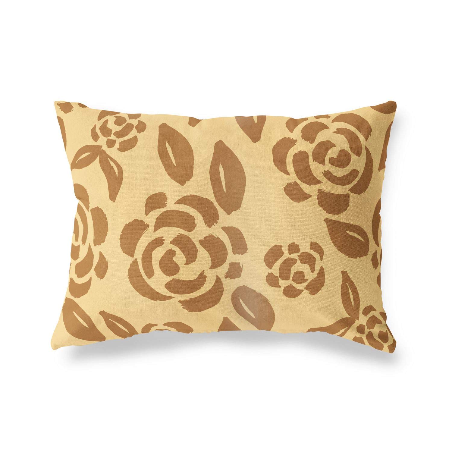 BonaMaison Decorative Cushion Cover, Brown Tones Throw Pillow Covers, Home Decorative Pillowcases for Livingroom, Sofa, Bedroom, Size: 45X60 Cm - Designed and Manufactured in Turkey