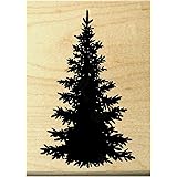 P93 Evergreen, Pine Tree Rubber Stamp