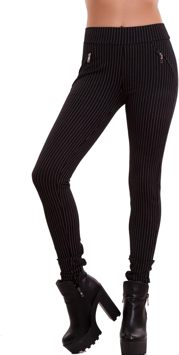 New Look - Pantaloni Da Abito Skinny A Quadri Grigi E Blu - Foto 10