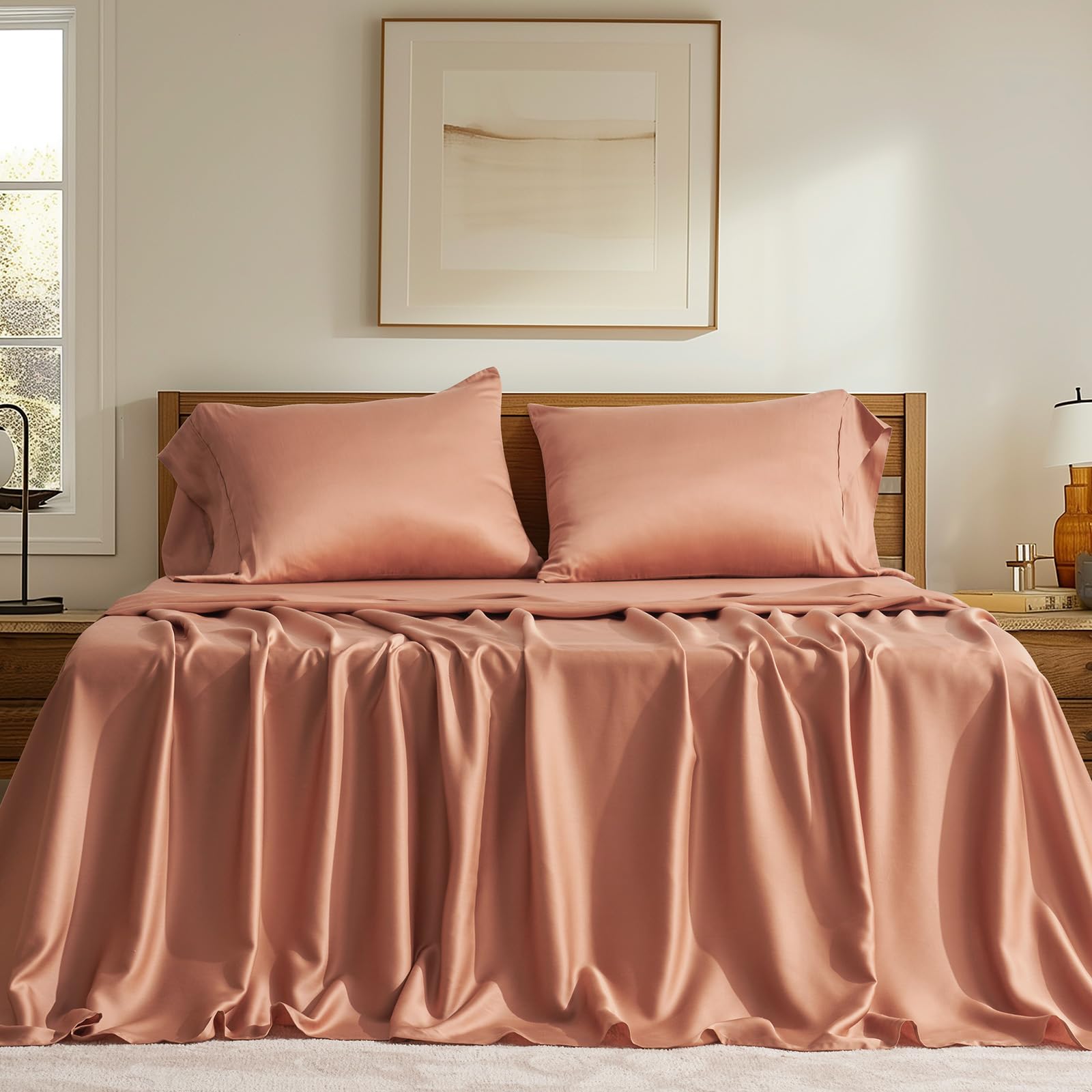 EVERGRACE Tencel Sheet Set Queen Size 4