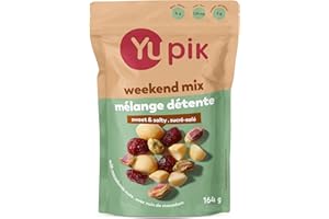 Yupik Weekend Mix, 164 g, Gluten-Free, Kosher, Non-GMO, Guilt-Free Snack, Sweet & Salty Nuts, Pistachios, Macadamia Nuts & Cr