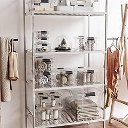 Superio Clear Storage Box with Lid, 14.25 Quart