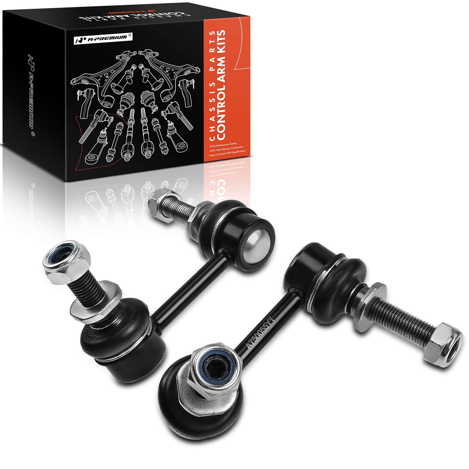 Photo 1 of A-Premium 2 x Front Sway Bar Links Stabilizer Bar Links, Compatible with Lexus IS250 06-15, IS300 16-22, IS350 11-21, GS300 06, GS350 07-11 & 13-20, RC300 16-22, RC350 15-22, AWD Only