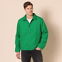 Amazon Essentials Men's Wool Bomber Jacket