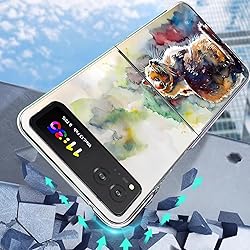 Bcov Case for Motorola Razr 2023, Cute Cat Painting