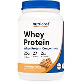 Nutricost Whey Protein Concentrate 2 LB Churro, GMO-Free, Gluten-Free