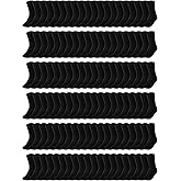 Didaey 120 Pairs Solid Color Sock Bulk Cotton Crew Sock for Men Women Athletic Casual for Homeless Adult