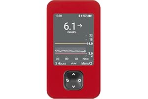 USEAMIE Silicone Soft Case Compatible with Dex com G7 Receiver, Perfect Protection of Machine, Red