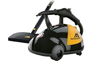 McCulloch MC1275 Heavy-Duty Steam Cleaner with 18 Accessories, Extra-Long Power Cord, Chemical-Free Pressurized Cleaning for 