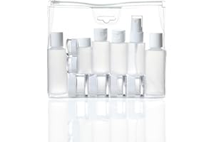 Conair Travel Sized Toiletries, TSA Approved Travel Bottles, Travel Sized Bottles by Travel Smart, 13 Piece Set