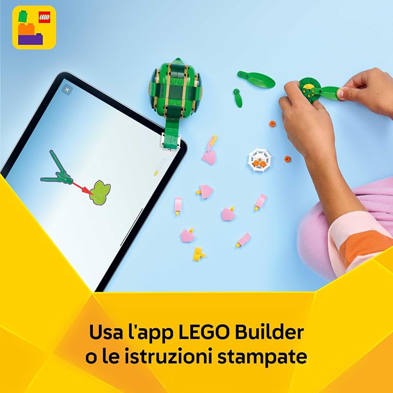 Creator 3 in 1 Tartaruga con fiore di ninfea 31377