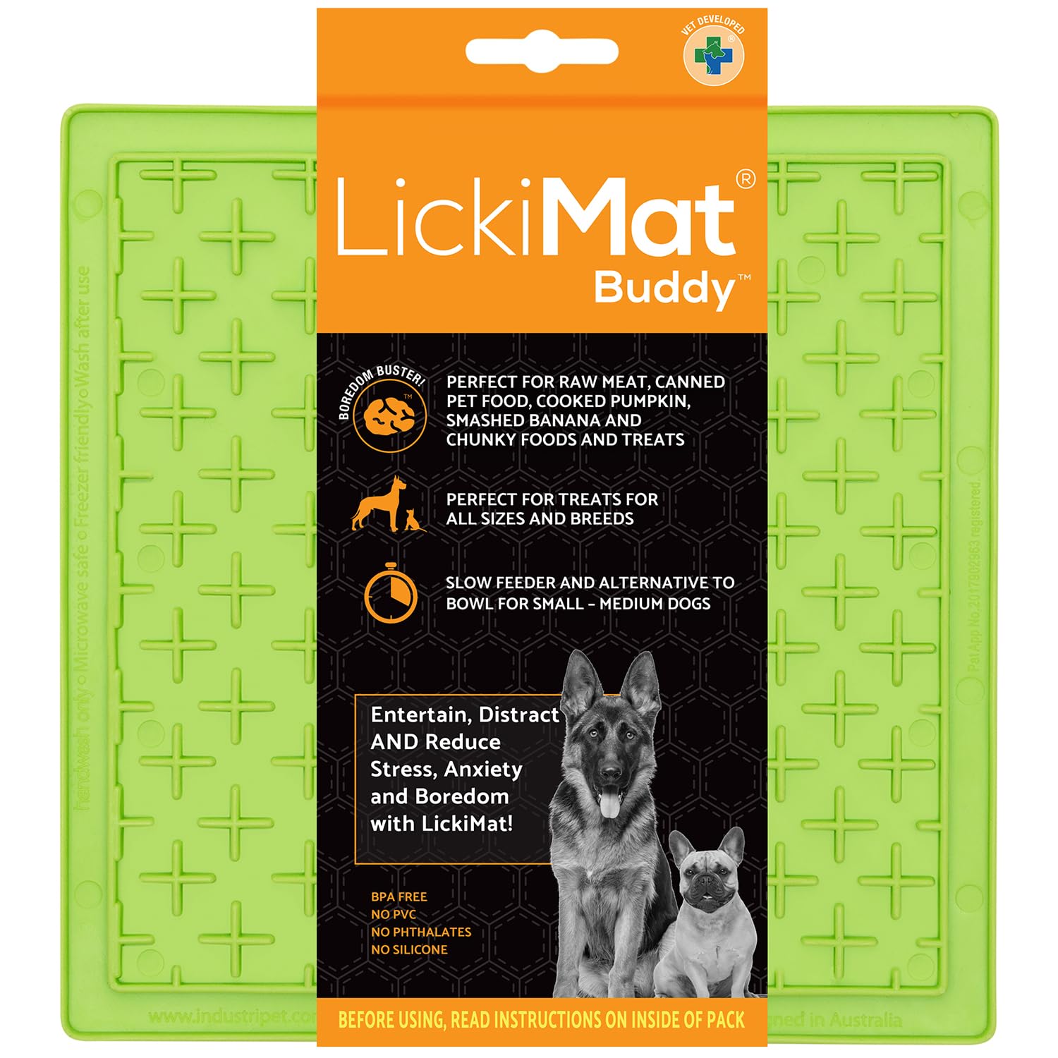 LICKIMAT Buddy Treat Mat , Assorted colors