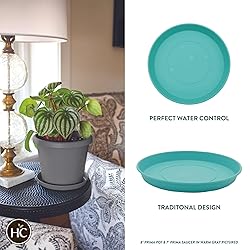 The HC Companies 12 Inch Round Prima Plastic Plant