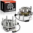 A-Premium 2 x Front Wheel Bearing and Hub Assembly for Chevy GMC Cadillac - Silverado 1500, Sierra 1500, Suburban, Yukon, Esc