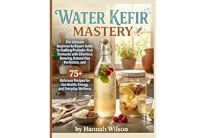 Water Kefir Mastery: The Ultimate Beginner-to-Expert Guide to Crafting Probiotic-Rich Ferments with Effortless Brewing, Natur