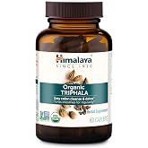 Himalaya USDA Organic Triphala Capsules, Colon Cleanse, 688 mg, 60 Caplets | Digestive Health Supplement for Occasional Bloating &amp; Constipation Relief, Triphala Capsules Organic, Vegan, Non-GMO