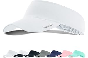 Sukeen Cooling Stretchy Visor Free Size Cool Hat with UV Protection Brim Peak Vizor for Golf, Tennis, Cycling, Running