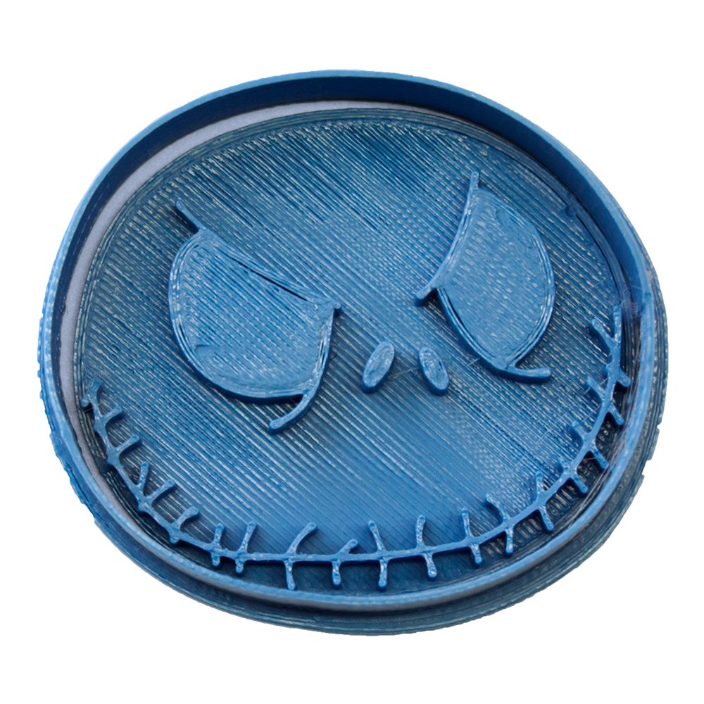 Cuticuter Halloween Jack Cookie Cutter, Plastic, Blue, 8 x 7 x 1.5 cm