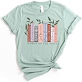 Love in Faith | Women of The Bible Short Sleeve | Christian T-Shirts for Women | Faith-Based Apparel | Christian Gifts