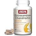 Jarrow Formulas Glucosamine + Chondroitin - 240 Capsules - Nutrient Support of Joint Health - With Vitamin C & Manganese - 60 Servings