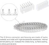 sourcing map 2.54mm XH 6 Pin Connector Kit Male Female Header Right Angle view 4