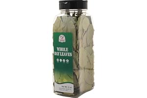 52USA Bay Leaves 2 oz, Whole Bay Leaves, All Natural, Gluten Free, Caffeine Free, No Sugar, Laurel Herbs for Cooking