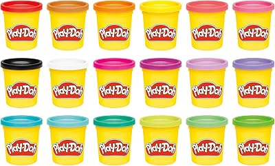 Play-Doh Imagine Anything 18-Pack Non-Toxic Modelling Compound Mini Cans