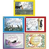 Lynley Dodd Slinky Malinki Hairy Maclary and Friends Series 5 Books Collection Set(Slinky Malinki, Slinky Malinki Catflaps, O