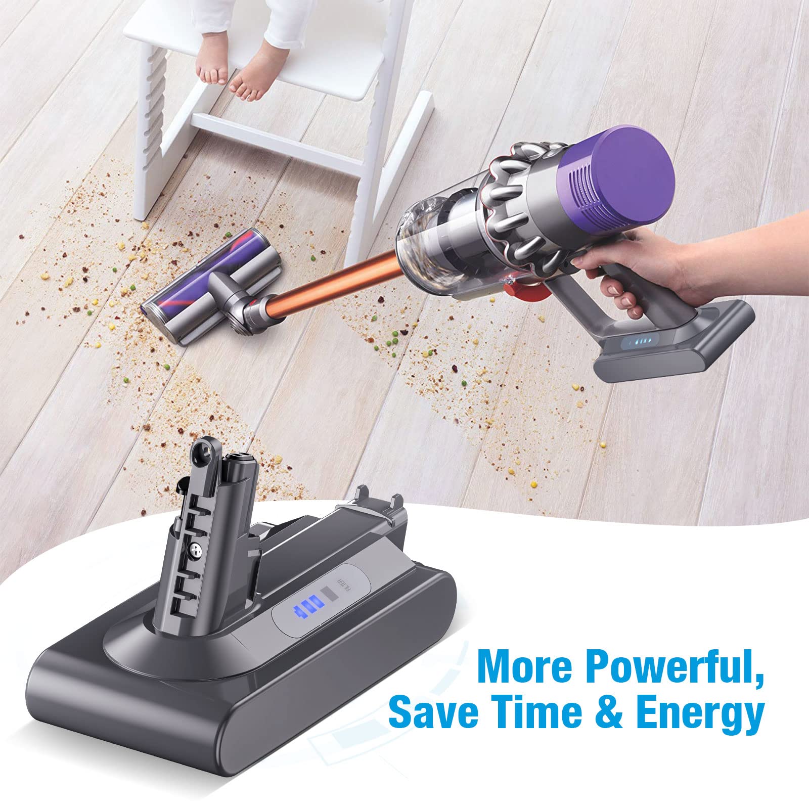 Powerextra Replacement Battery