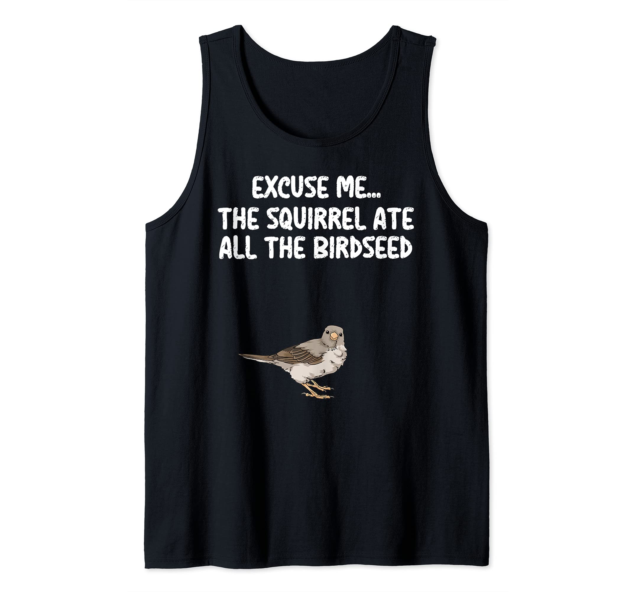 Bird Watching Birdfeeder Squirrel Birdseed Bird Tank Top