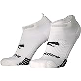 Brooks Ghost Lite No Show Socks, Running Socks with Arch Support, 2-Pack