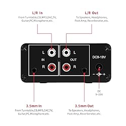 AtNeDcVh Mini Small Stereo Audio