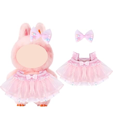 La-bubu – Ensemble 3 Pièces De Vêtements Pour Poupée 17 Cm : Bonnet, Pull Et Sac – Doux, Facile à Enfiler, Cadeau Tendresse !